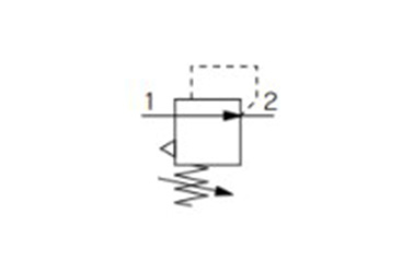 Pilot-Operated Regulator AR425 To 935 Series: JIS symbol