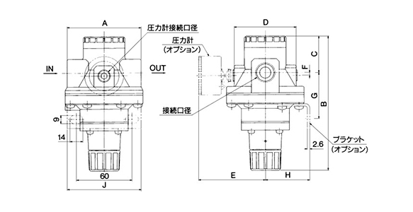 AR425/AR435/AR625/AR635: dimensional drawings