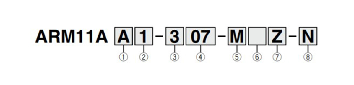 Model number example