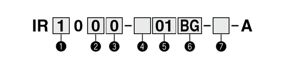 Model number example