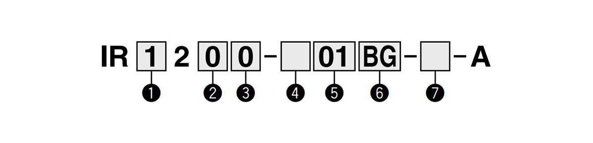 Model number example