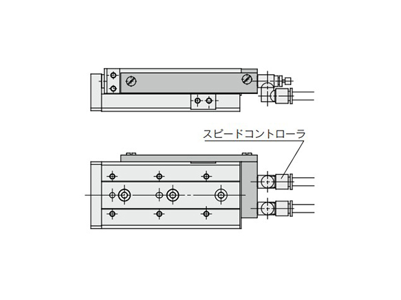 Image of axial piping type