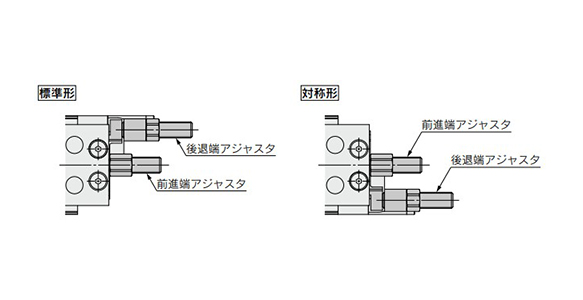 Standard type / symmetric type