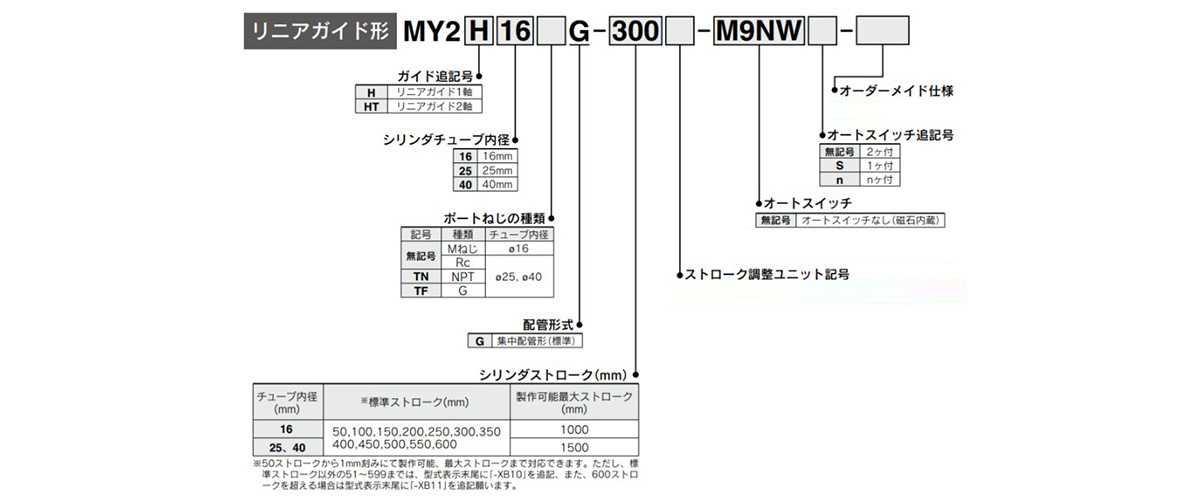 Model number example