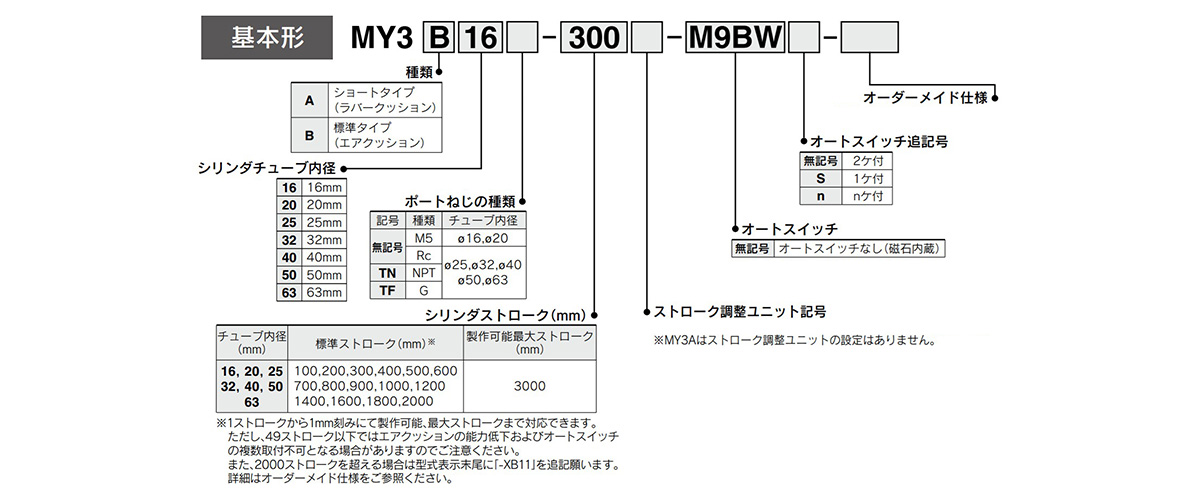 Model number example