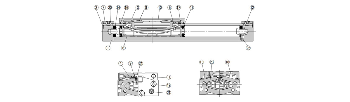 MY3A structural drawing