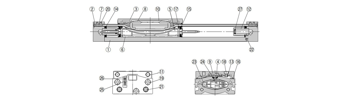 MY3B structural drawing