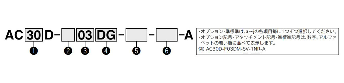 Model number example