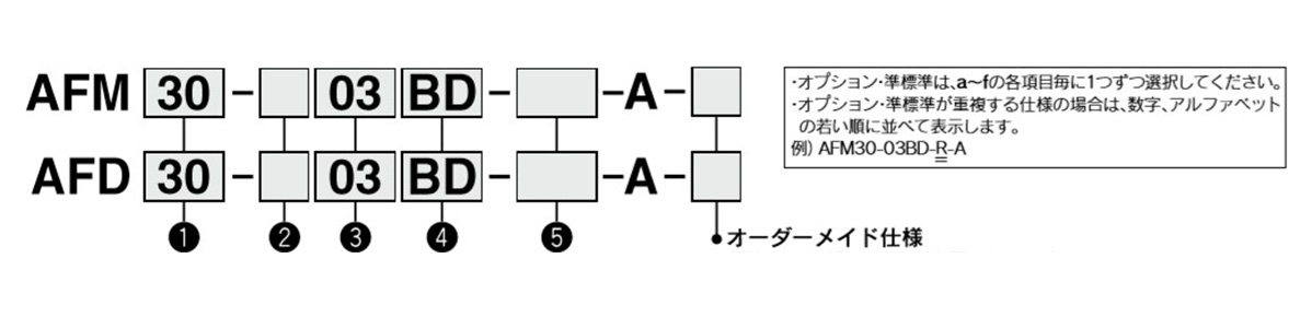 Model number example