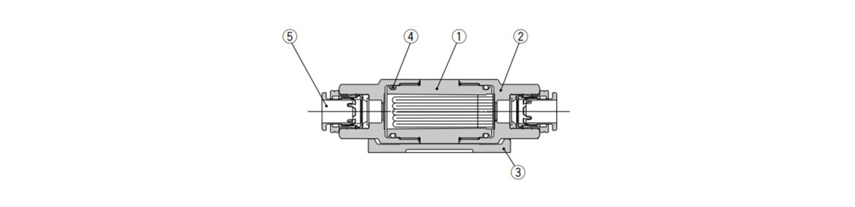 SFD100-C□ structural drawings