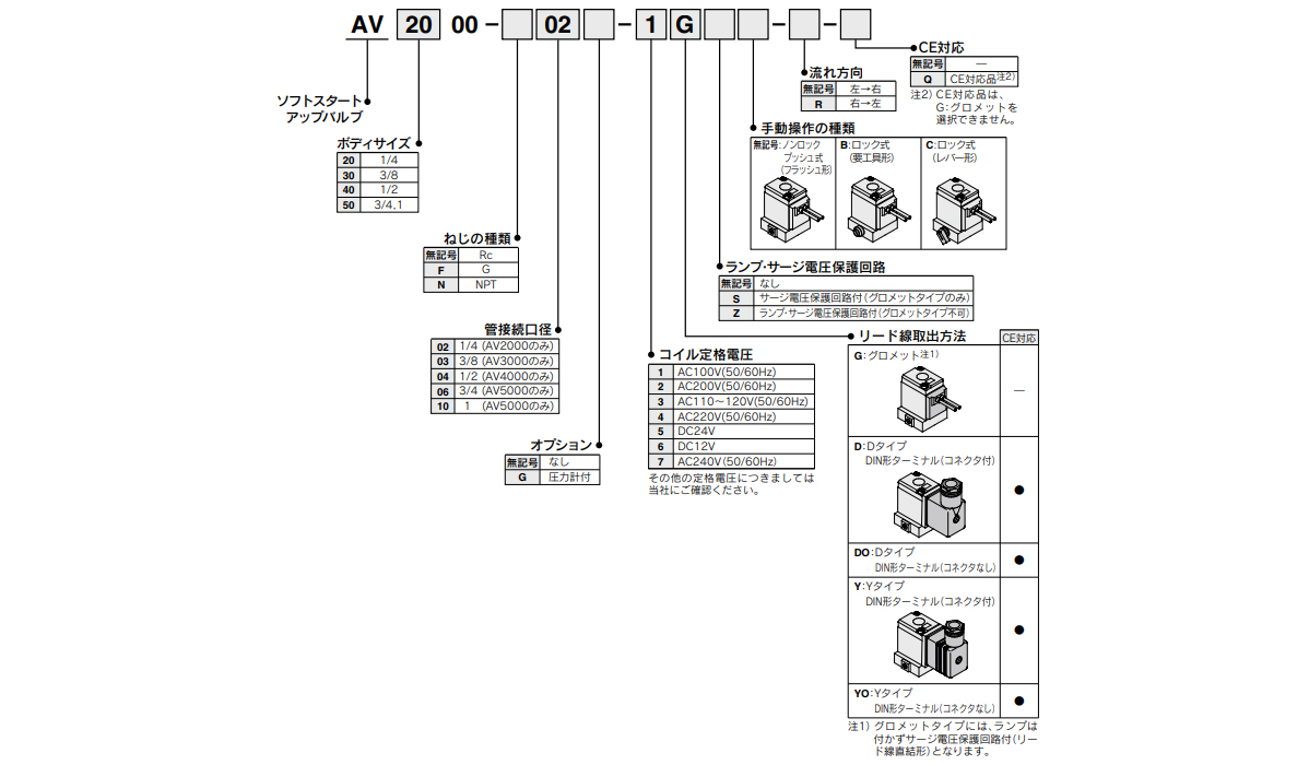 Model number example