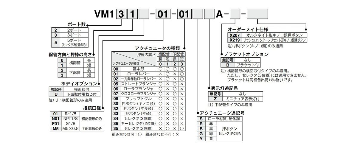 Model number example