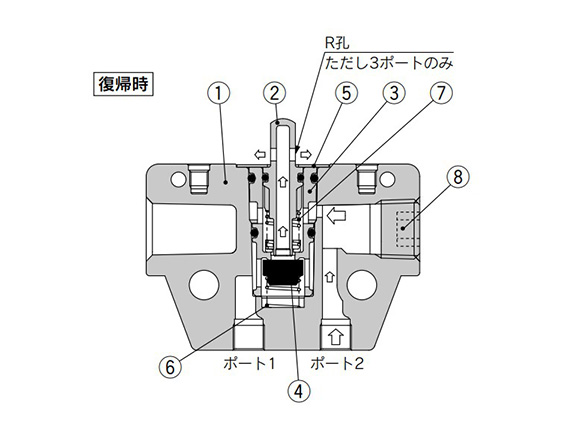 Bottom Ported Structural Drawing