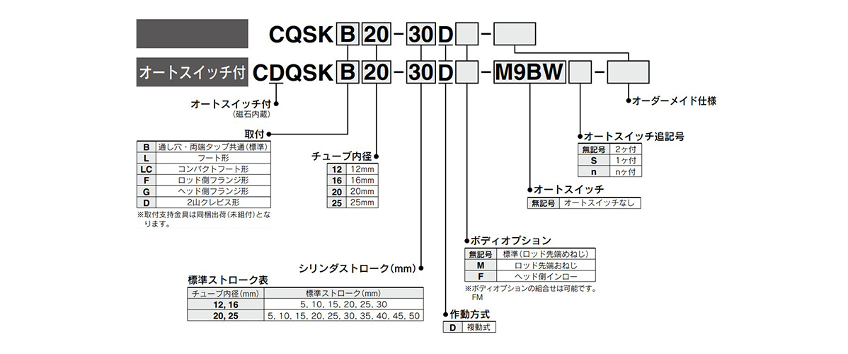 Model Number Notation