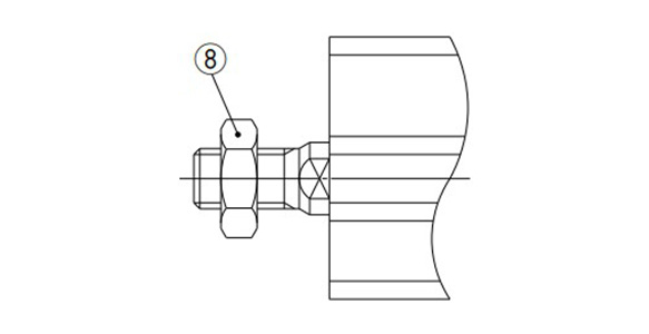 M: rod end male thread type