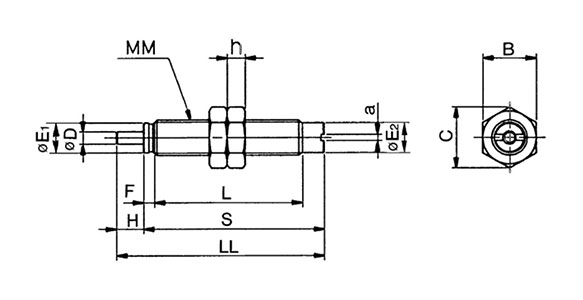 Basic Type: RB0805/RB0806/RB1006/RB1007 dimensional drawing