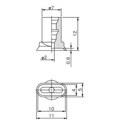 ZP4010U□□ dimensional drawing