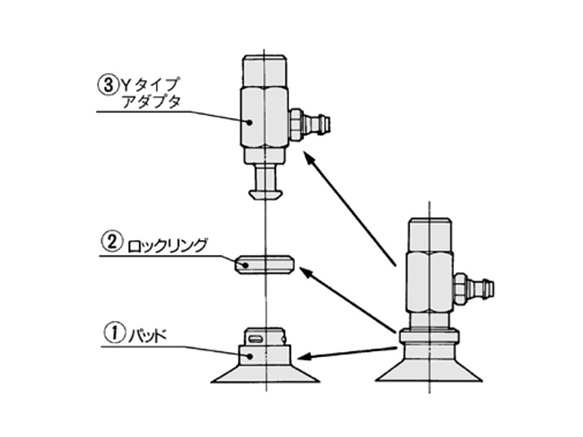 ZPY*-**-B* component structural drawing