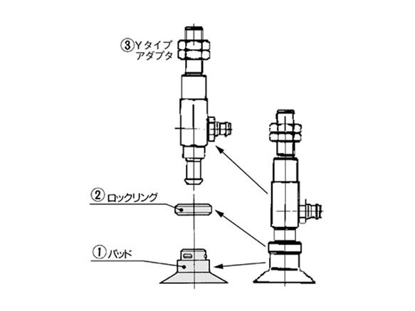 ZPY*-**-A* component structural drawing