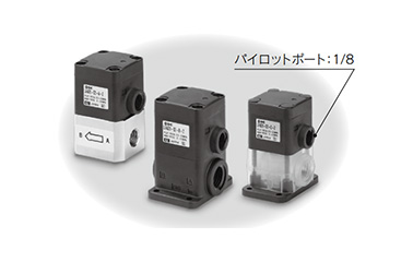 LVA Series: LVA-Z (pilot port: 1/8) external appearance