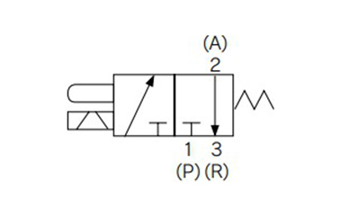 JIS symbols for latching type