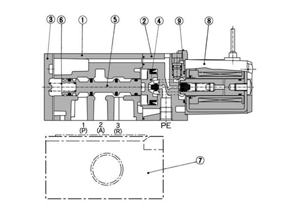 N.C. structure drawing