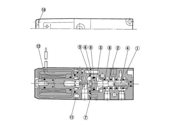 N.C. (VZ212) structure drawing