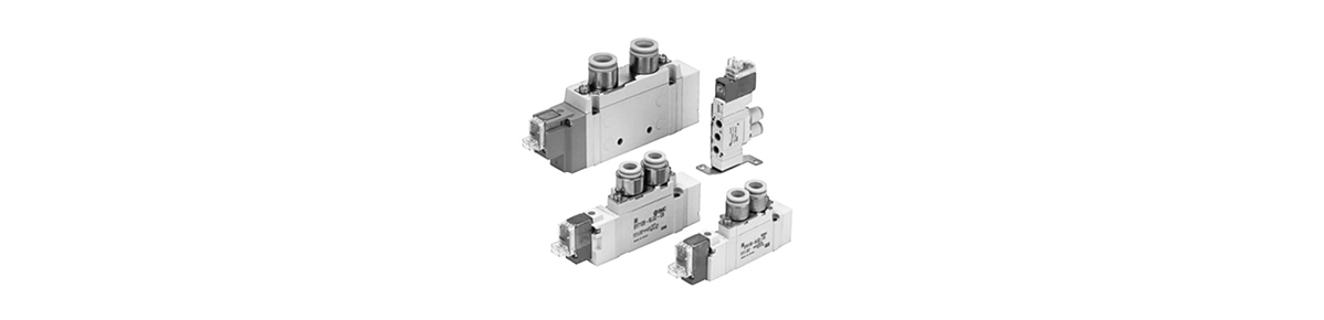 5-Port Solenoid Valve, Body Ported Single Unit external appearance