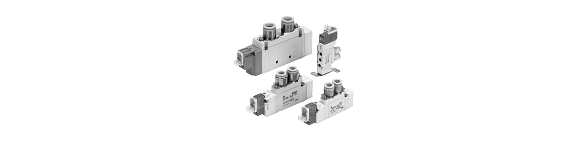 5-Port Solenoid Valve, Body Ported Single Unit external appearance