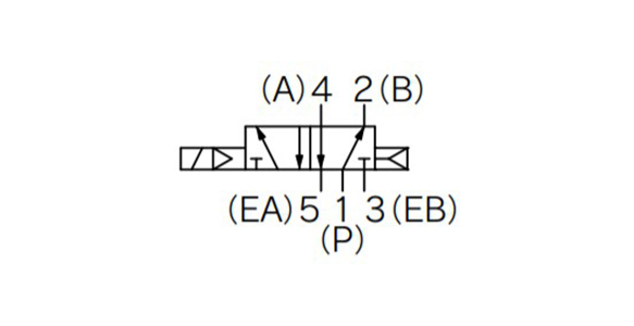 2-position single indicator symbol