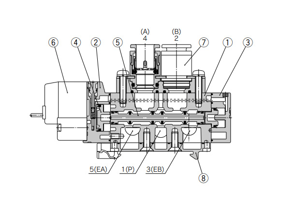 2 position single structure drawing