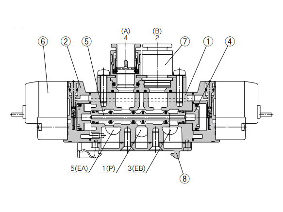 2-position double structure drawing