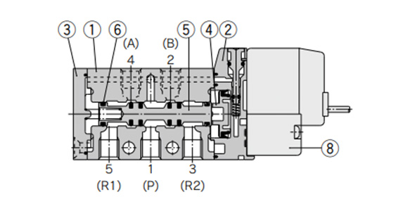 2 position single structure drawing