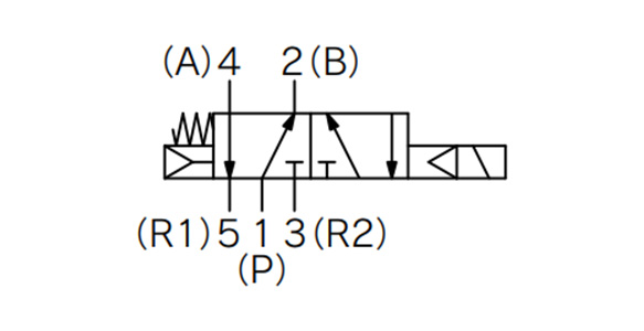 2-position single indicator symbol