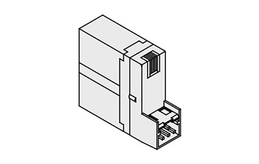 MO: Without connector external appearance