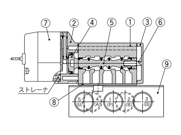 2 position single structure drawing