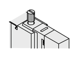 C: Locking type (hand-operated) external appearance