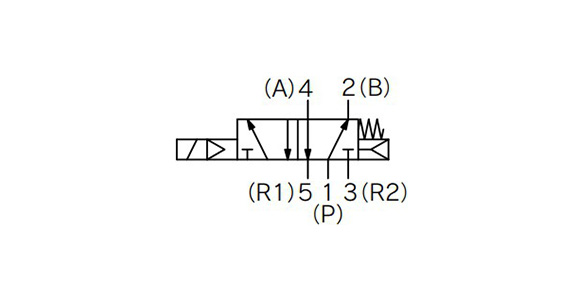 2-position single connection drawing