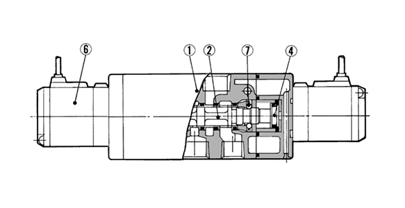 2-position double structure drawing