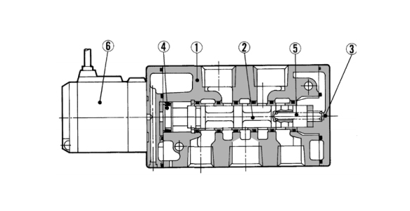 2 position single structure drawing