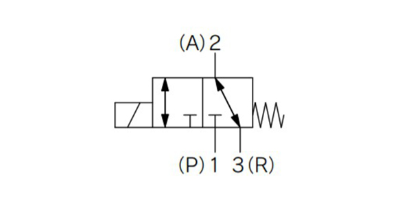 Base mounted type JIS symbol