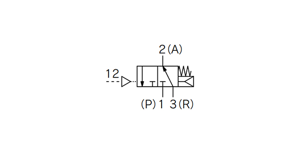 Standard type JIS symbol (N.O.)