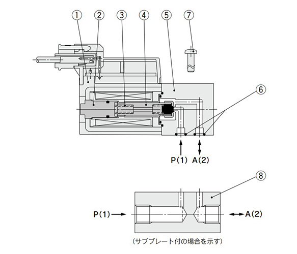 PVQ10 Series structure drawing