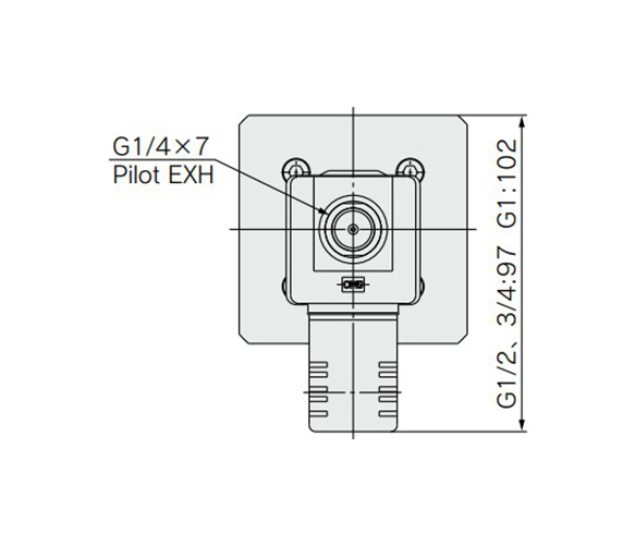 VCH410 drawing (top)