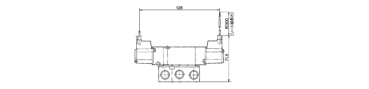 L plug connector (L): VZ5240-□L□□-(01, 02) dimensional drawing