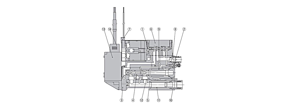 With vacuum pressure switch