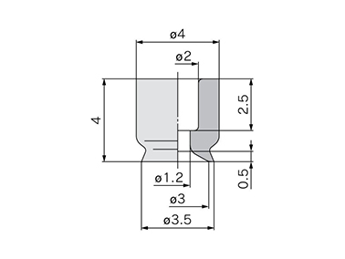 ZP2-03AU□ dimensional drawing