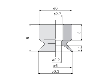 ZP2-06AU□ dimensional drawing