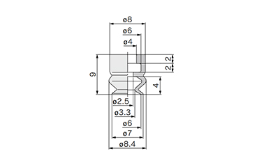 ZP2-B06MB□ dimensional drawing