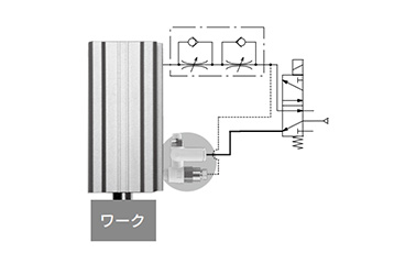 Example of drop prevention circuit